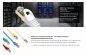 Preview: Premium Cat.7 Patchkabel, LSZH, 2x RJ45 Stecker, Kupfer, weiß, 0,30m